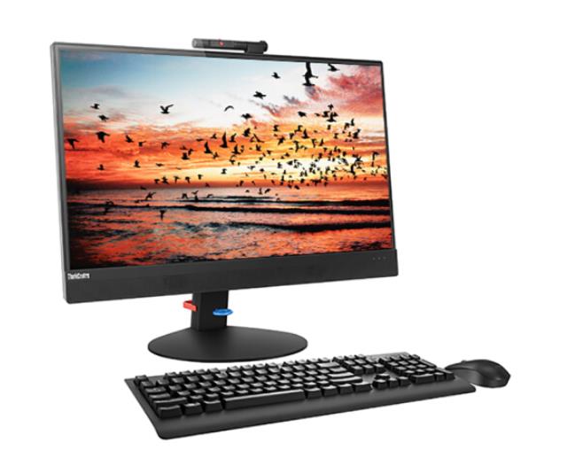 联想（ThinkCentre） M828Z 23.8英寸商务办公家用娱乐一体机电脑 定制：I5-9500/8G/1T/2G显 /刻录 2G独显 带光驱23.8寸窄边框 三年上门