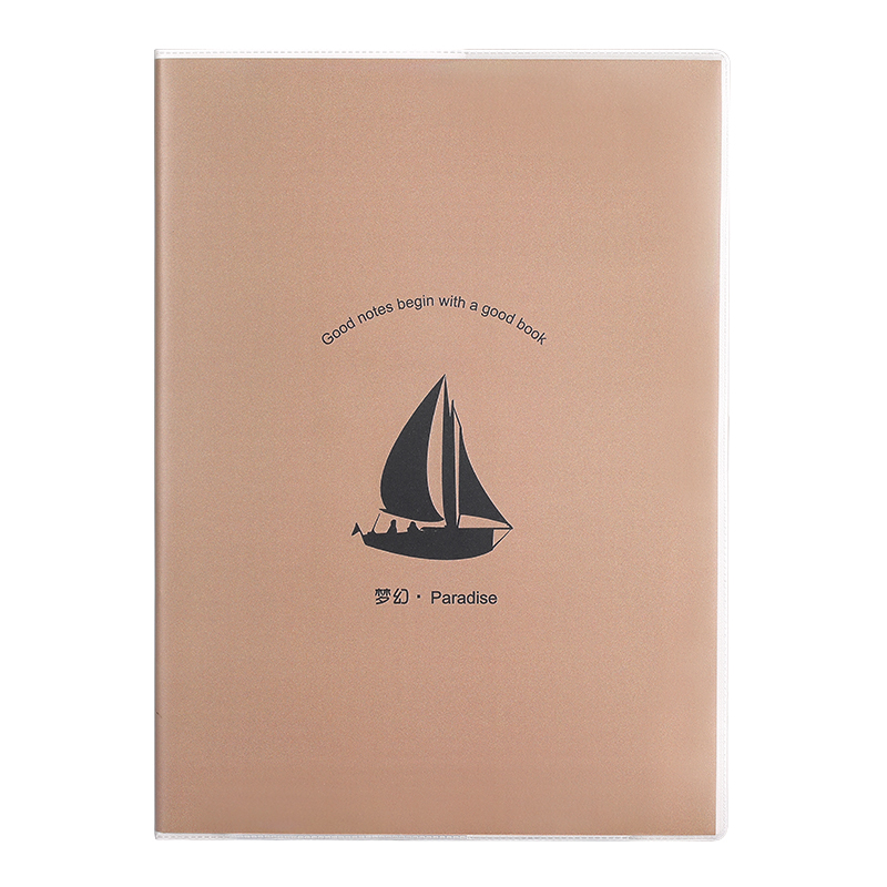 齐心 CTA580-5 梦幻系列胶套本 A5 80张 配