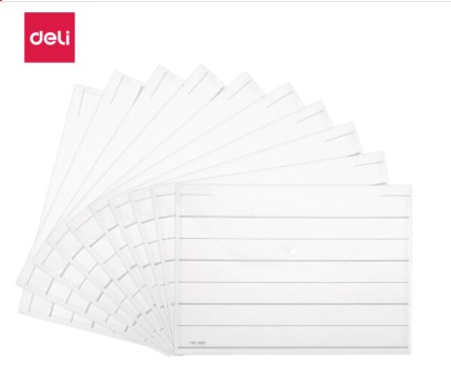 得力8308文件袋(透明)