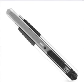 得力2056美工刀(银色)(把)