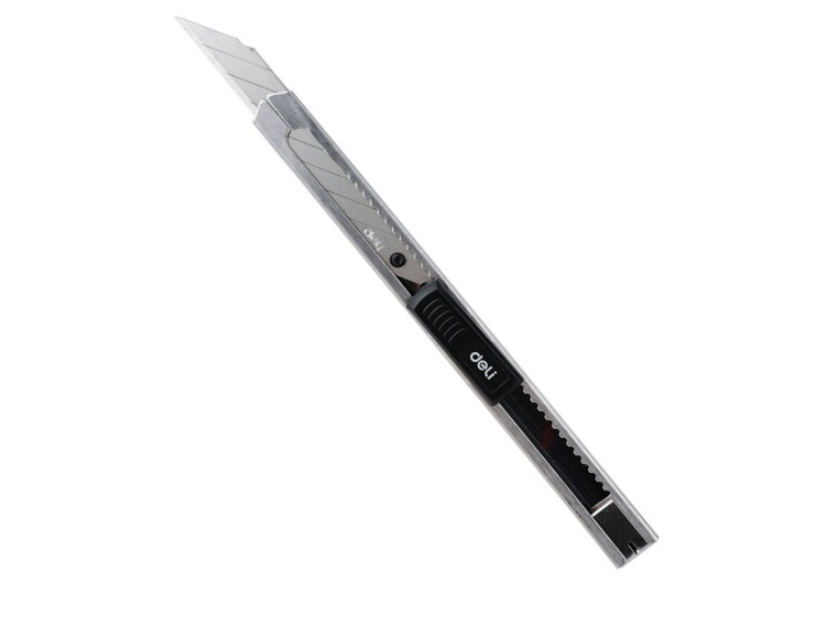 得力2034美工刀(银色)(把)