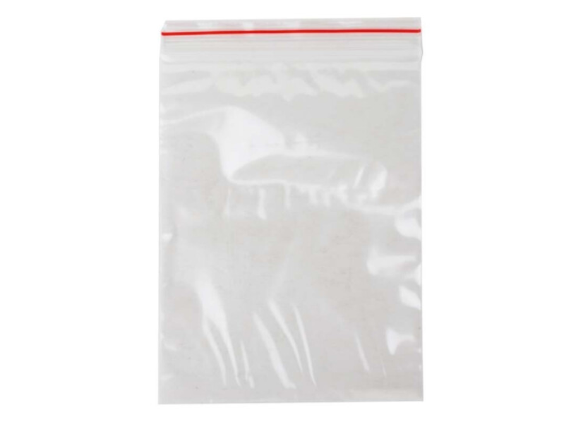 得力3023自封袋(透明)-4号(100个/包)120ｘ80mm0.04mm