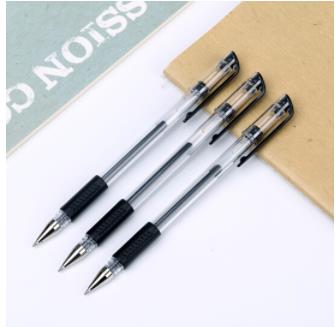 得力6600中性笔0.5mm子弹头(黑)(支)