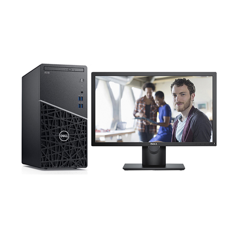 戴尔Dell 成铭3991 台式机电脑（I5-10500/16G/2T/256G SSD/核显/飞利浦243S7QDSBF 24英寸显示器）