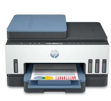 惠普（HP）Smart Tank 755 A4彩色喷墨一体机 复印/扫描/双面打印，，一年质保