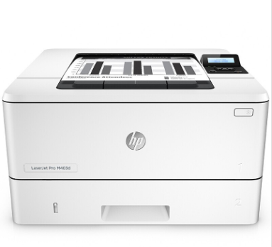惠普（HP）LaserJet Pro M403d 黑白激光打印机，一年质保