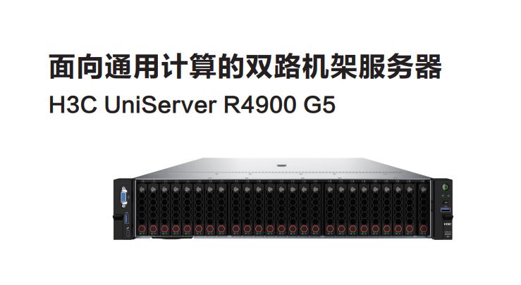 H3C R4900G5  2颗INTEL 至强6336Y 处理器，512G内存，2块960G SSD，3块1.2TB SAS 10K ,12G SAS Raid卡2G缓存，1600W 双电源，RTX3090 24G显卡，三年保修服务