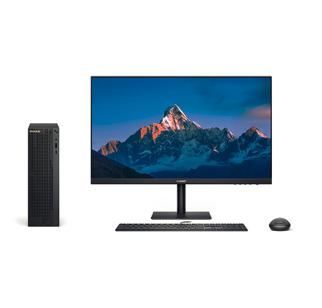 华为HUAWEI MateStation B520 PUBZ-W5621M商用台式电脑(Intel UHD630 i5 16GB（8GB*2 ）+256G+1T) +23.8寸显示器/三年保修/三年上门/300W电源
