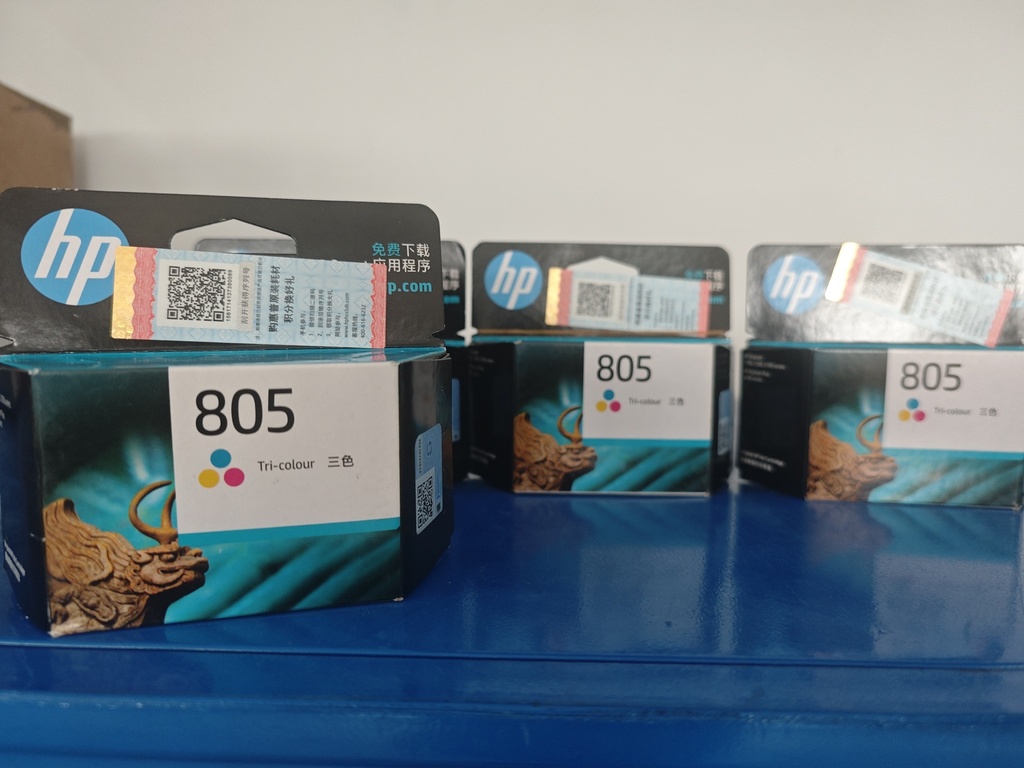 惠普HP 805彩色墨盒，适用hp 1210/1212/2330/2332/2720/2729/2722打印机，未拆封保1年，拆后不保
