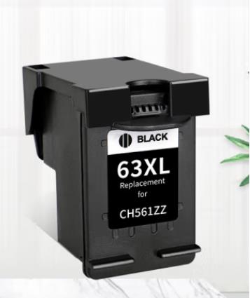 雅顿63XL黑色大容量墨盒（约750页）适用HP惠普2130/3630/3638/3833/4520/5740/5255，无保修