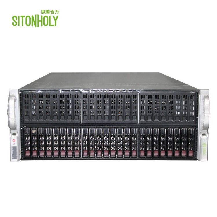 思腾合力AW4235-8GR AMD 7773X*2、8*32G、2*960 SSD、RAID0/1、RTX4090 *8 、1*双口/万兆（含模块）、四个电源/质保3年