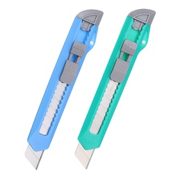 齐心 B2809 大号塑胶壳简易美工刀 配