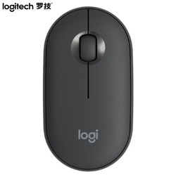 罗技M-Pebble鹅卵石无线鼠标  黑色