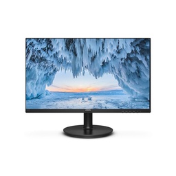 飞利浦Philips 241V8 24英寸显示器 1920*1080 VGA/HDMI接口（23.8/1920x1080/黑色/1年保修/75Hz/HDMI+VGA）