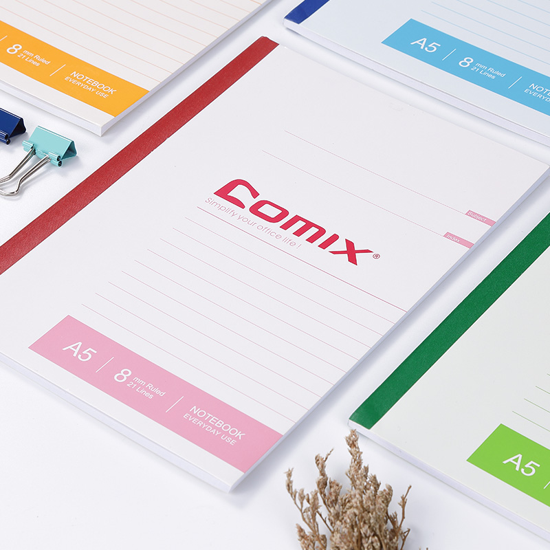 齐心 C4504 办公必备无线装订本 A5 50张 配