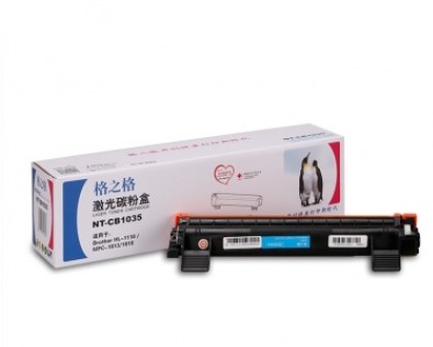 格之格NT-CB1035黑色，适用Brother HL-1118/MFC-1813/1818/DCP-1518，未拆封保1年，拆后不保