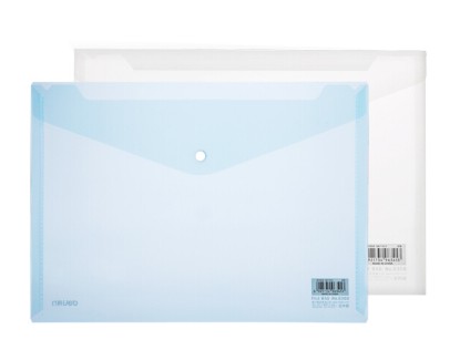 得力8308文件袋(蓝)