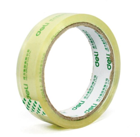 得力30133封箱胶带24mm*60y*50um(12卷/筒)