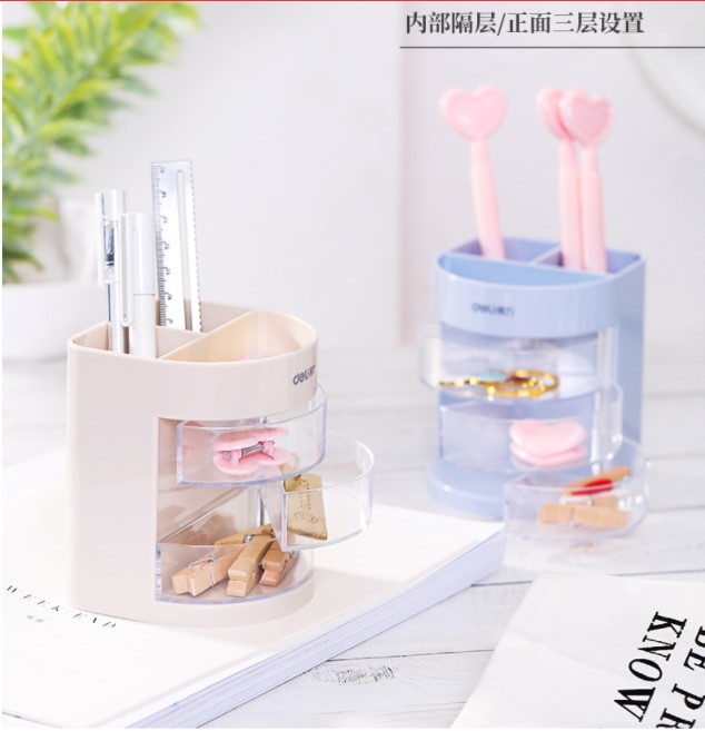 得力优酷9152笔筒(混)(只)