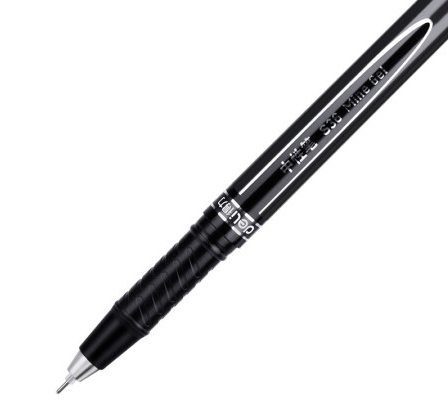 得力S36中性笔0.5mm全针管(黑)(支)