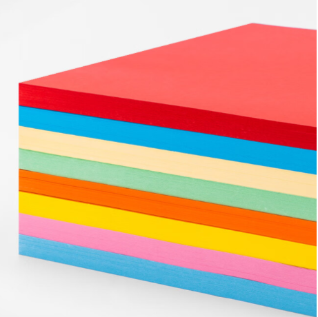 得力（deli）A4 80g10色混装复印纸 100张/包 7788