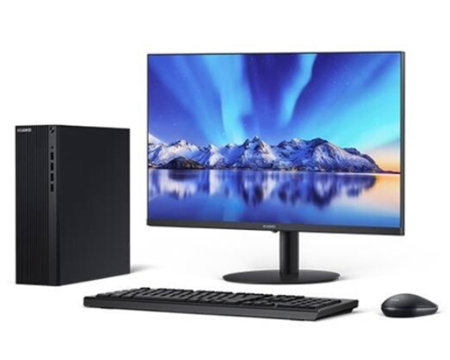 华为擎云B530E-L3821S商用台式电脑 ( i3 8+256GB)+21.5寸显示器/三年保修/三年上门/180W电源
