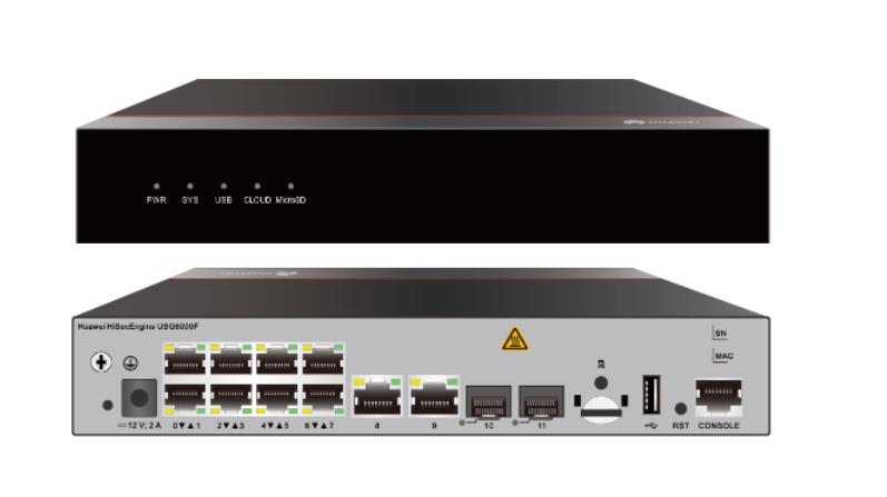 防火墙 华为 USG 6530F-D 交流主机(10*GE RJ45 + 2*10GE SFP+,1*电源适配器,三年保修服务