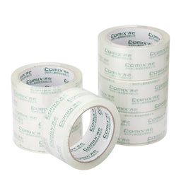 齐心 JT5506 超透封箱胶带 55mm*60y 透明