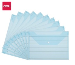 得力8313文件袋(蓝)