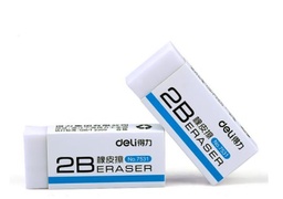 得力7531橡皮擦(白)(块)