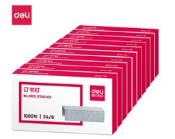 得力0012订书钉12#(1000枚/盒)