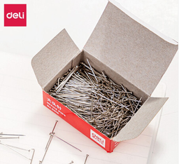 得力0016大头针(50克/盒)